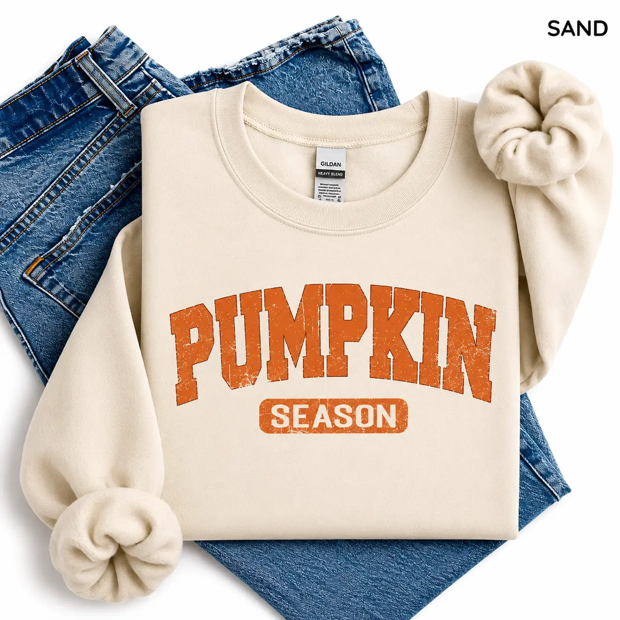 Retro Pumpkin Season Sweatshirt, Cute Fall Autumn Crewneck, Vintage Pumpkin Graphic Pullover, Cozy Thanksgiving Sweater, Spooky Season Halloween Gift, Women’s Fall