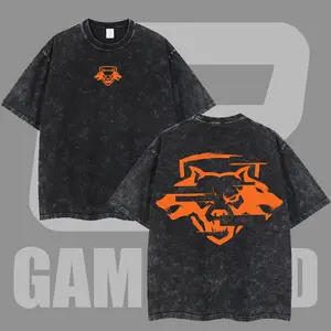 Call of Duty Black Ops 6 Distressed Logo Black T-Shirt Washed Game T-shirt Game Cotton, FPS, Unisex Shirt Gift for Him Her Vintage Hoodie Sweatshirt