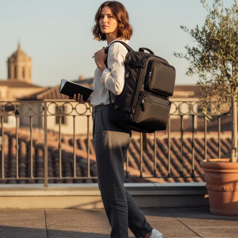 Vacuum Seal Backpack Travel With Electric Pump Personal Item Travel Backpack Carry on Flight Approved Traveling Backpack With Vacuum System Morral de Viaje Para Avion