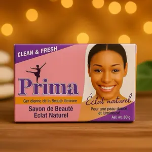 Prima Soap for Face and Body Wash Clean & Fresh Super 80 gr Facial Cleansing Mitchell Brand