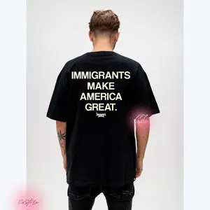 Immigration Equality T-Shirt, Immigrants Make America Great Graphic Tee, First-Gen Empowerment Shirt, Unisex Top for Him Her