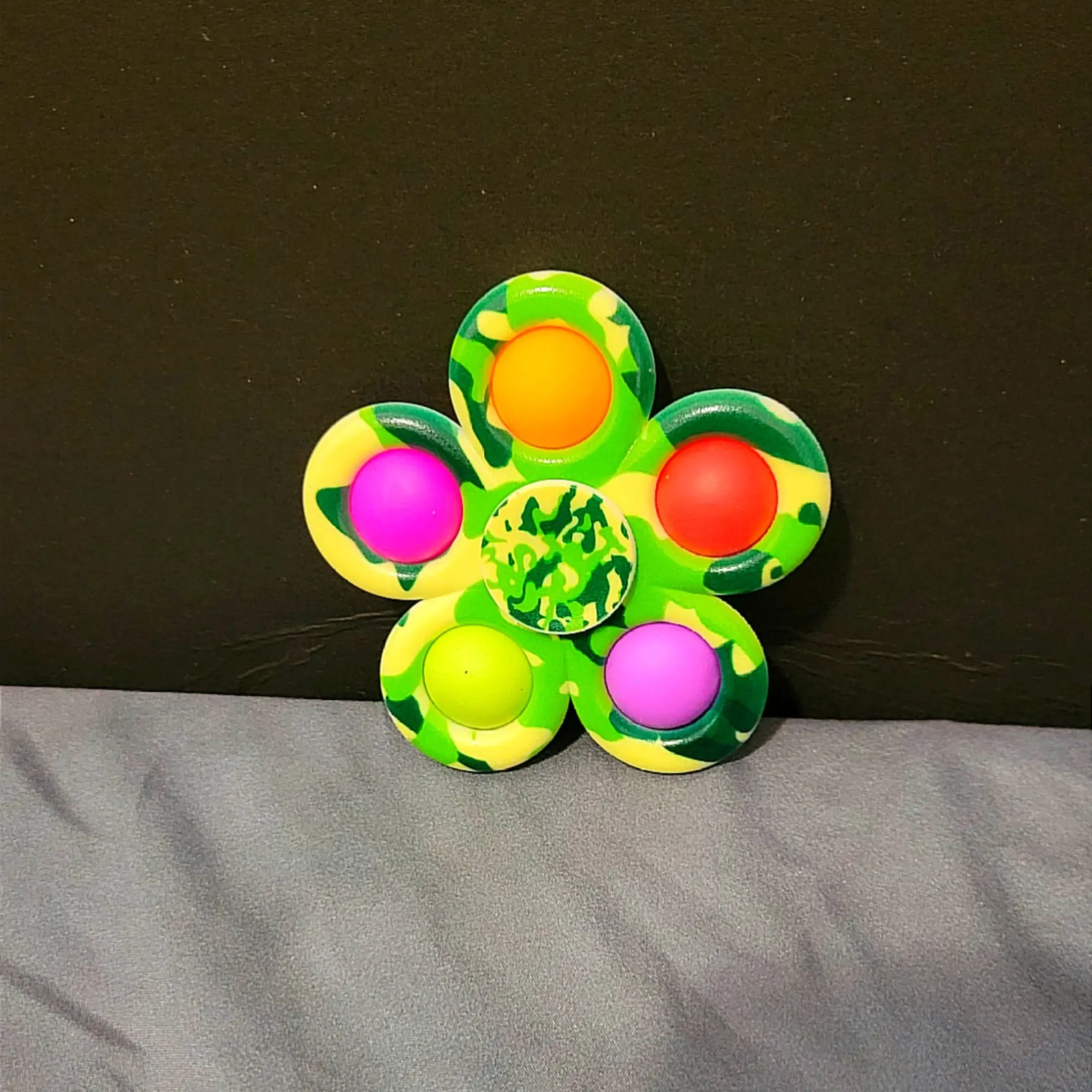 #10 Colorful Bubble Fidget Spinner ADHD Stress Anxiety Children's ADHD