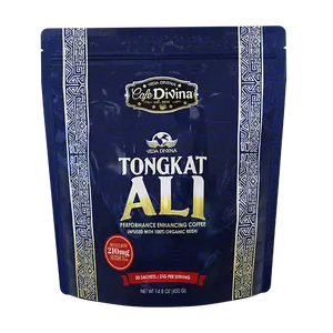 ccafe DIVINA GOFFE TONGKAT ALI 20 SACHETS INFUSED WITH 100 % ORGANIC REISHI 14. 8 oz TOTAL VOLUME