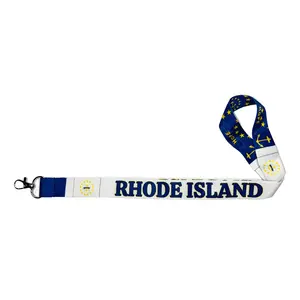 Lanyard - State Flag Rhode Island - USA - L093