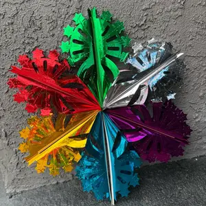 Estrella multicolor Christmas mexicano decoracion