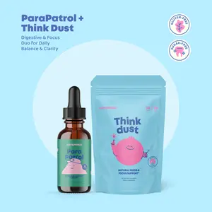 JoySpring ParaPatrol + Think Dust – Digestive & Focus Duo for Daily Balance & Clarity