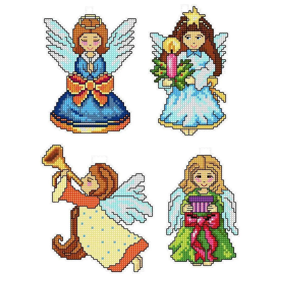 Angels Counted Cross Stitch Kit by Crafting Spark 107CS