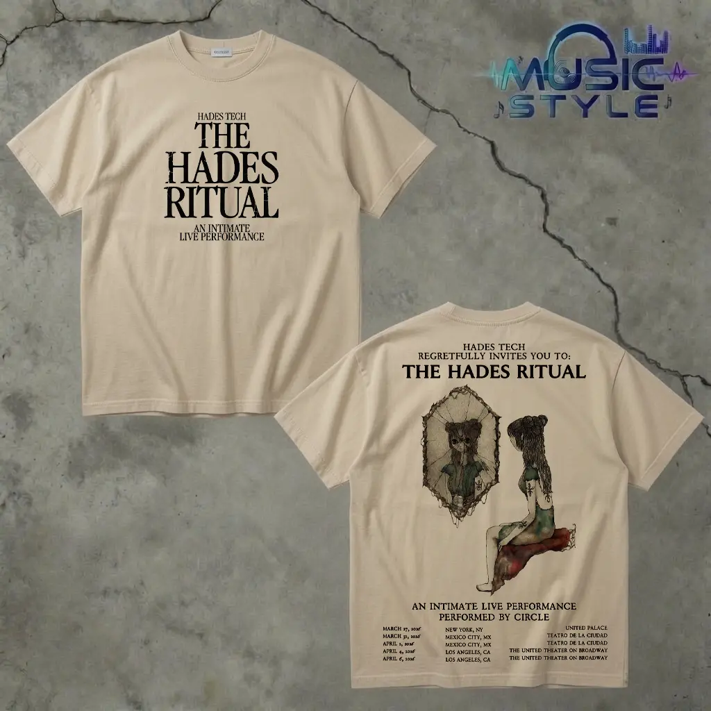 Melanie Martinez - Hades New Album THE HADES RITUAL 2026 Premium Cotton T-Shirt Graphic Alternative Pop Melanie Martinez Fan Merch Gift For Music Lover,Vintage Fan Merch for Music Lovers S–5XL