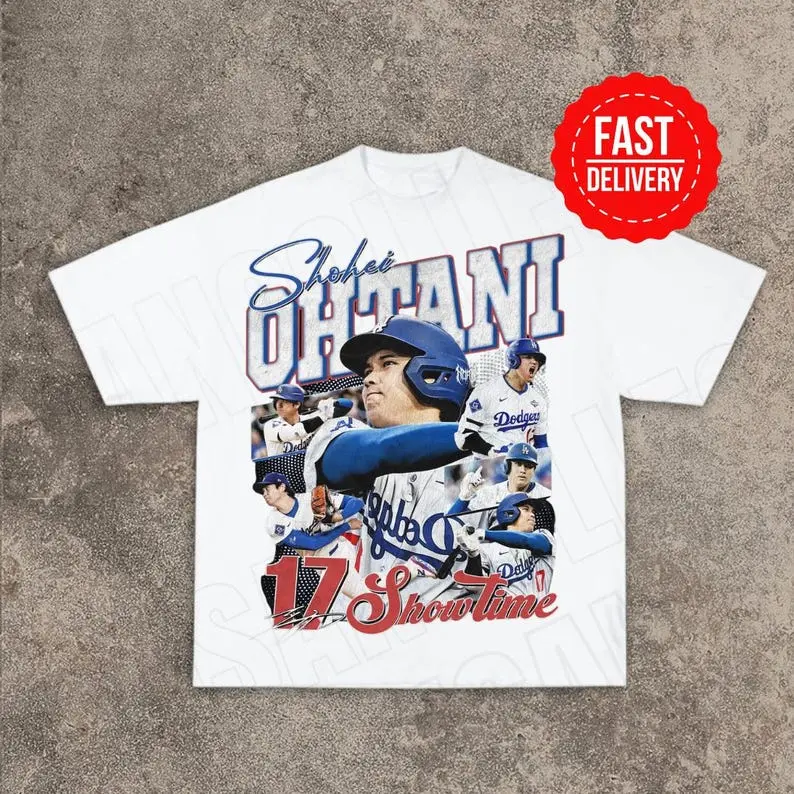 Ohtani Baseball Tee,  MLB Baseball Bootleg Tee, Retro Baseball Tee, Sports Graphic Shirt, Throwback Baseball