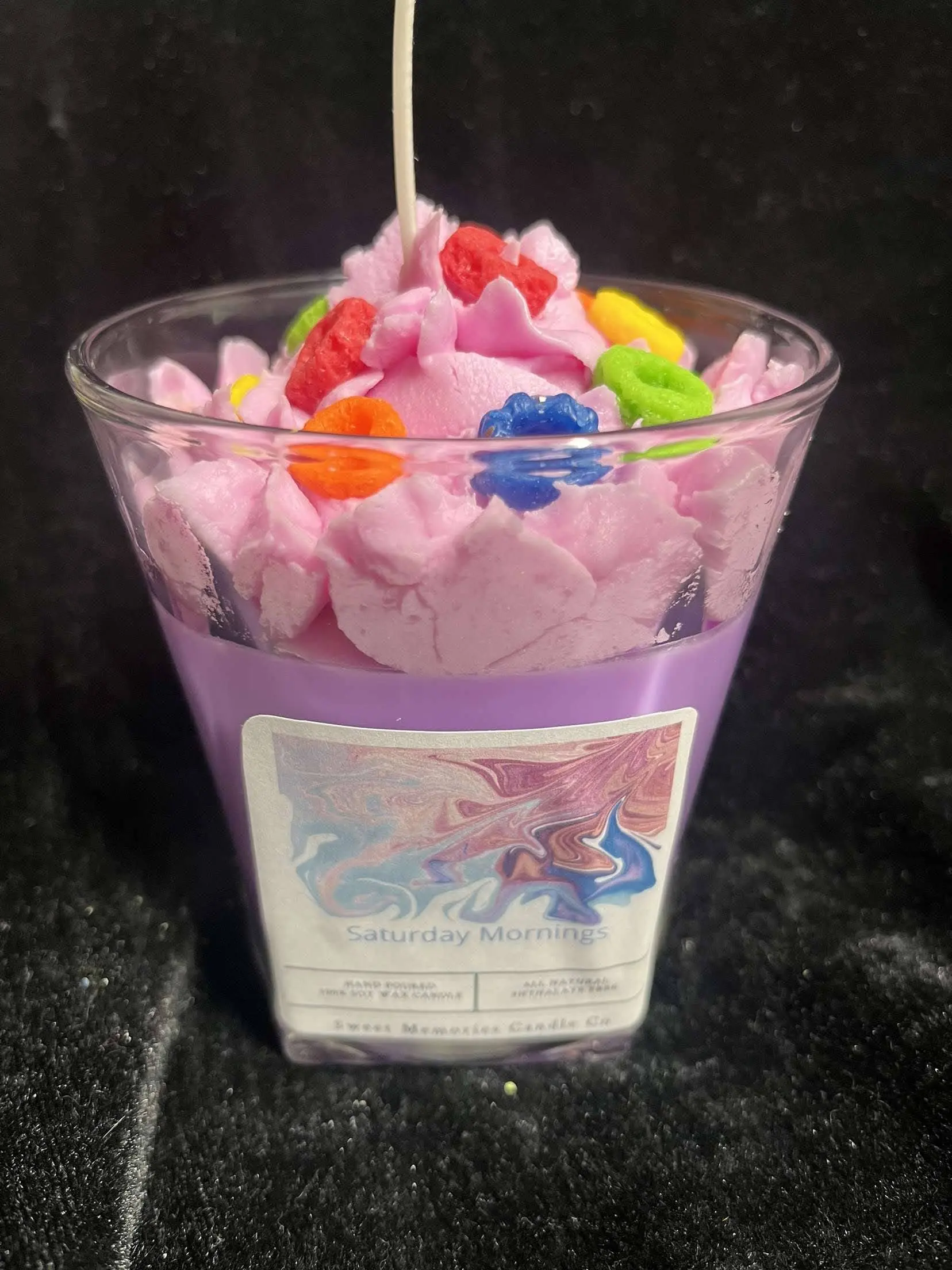 Sweet Memories Candle Co Saturday Mornings Hand-Poured Scented Candle - Premium Fragrance, Cotton Wick, Quality Wax, Calming Home Decor Accent