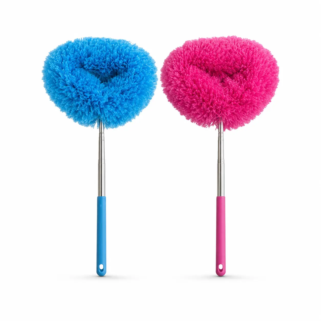 Telescopic Microfiber Duster – 360° Bendable Extendable Cleaning Tool for Ceiling Fans, Blinds, Corners & High Surfaces | Reusable Dusting Brush for Home Cleaning