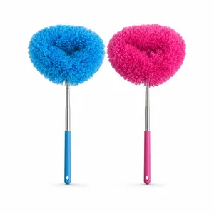 Telescopic Microfiber Duster – 360° Bendable Extendable Cleaning Tool for Ceiling Fans, Blinds, Corners & High Surfaces | Reusable Dusting Brush for Home Cleaning
