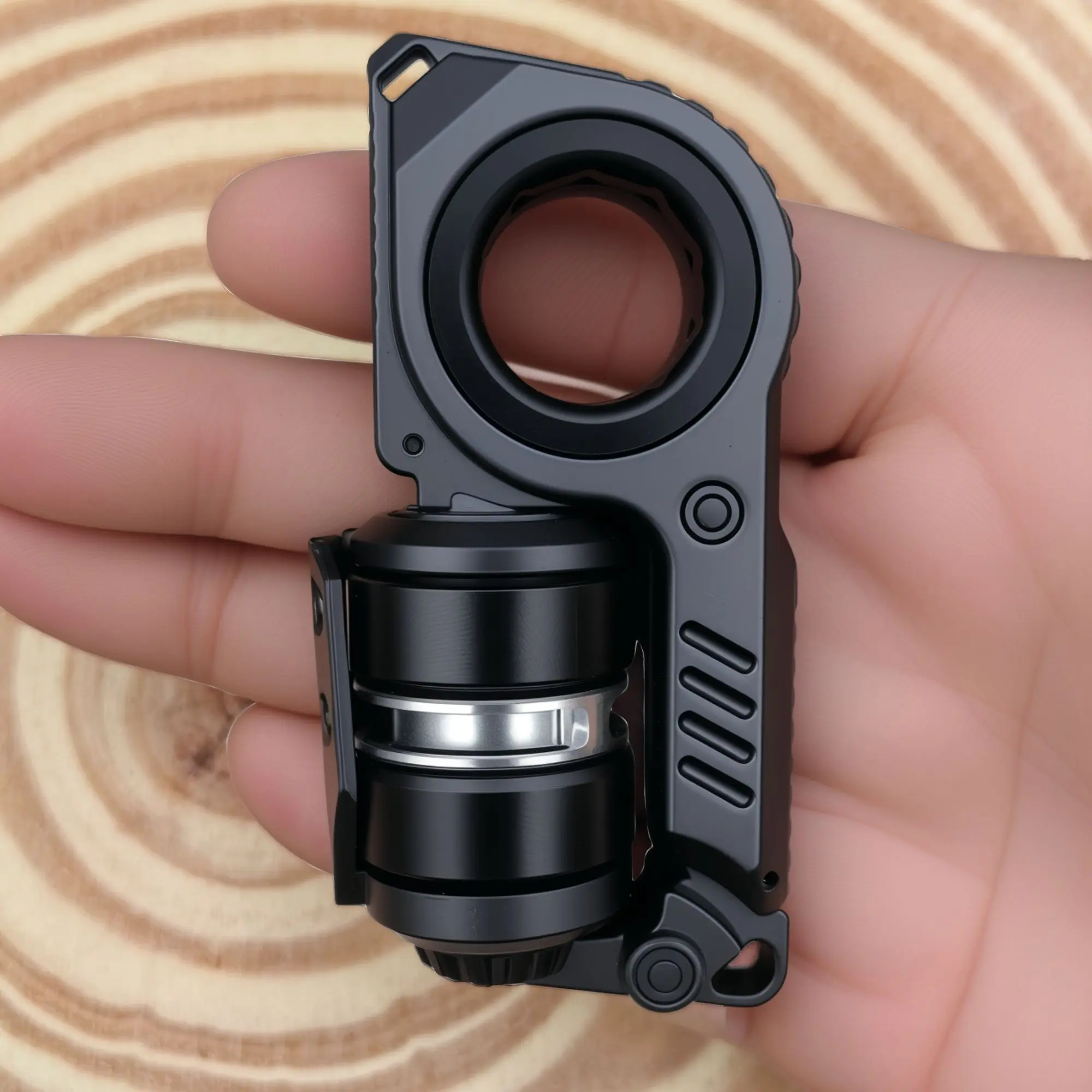 Metal Fidget Spinner Toy, Stress Relief Magnet Design, Multiple Play ...