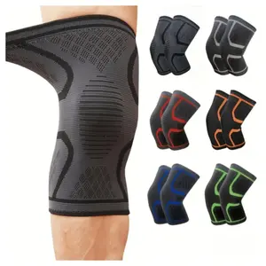 Unisex Knitted Sports Knee Sleeve, Knee Supporter, Warm and Anti-Slip, Suitable for Outdoor Activities, Running, Fitness, Basketball, Football, Hiking, Picnic