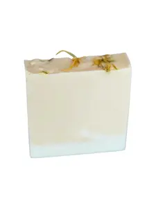 Piña Colada Goat's Milk Soap Infused with Coconut Oil & Premium Natural Ingredients for Gentle Skin Repair Cleansing 4 oz Artisanal Body Care Cleanser