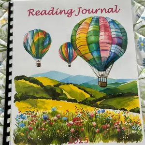 Reading Journal - Comfortable Reading Companion with Durable Design and Easy-to-Use Features