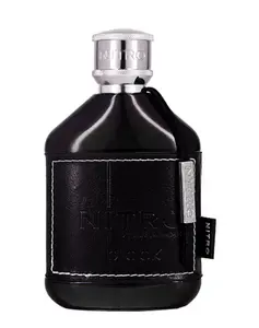 Dumont Paris Nitro Black Men's EDP, 3.4 oz, Woods-Leather Scent, Ideal for Evening Wear