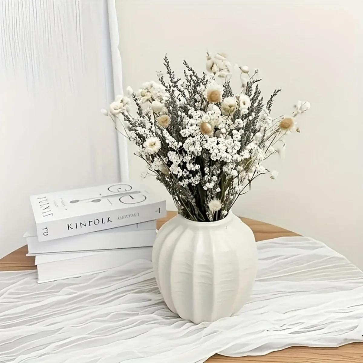 65pcs Dried Flower Bouquet Lavender and Sunflower Bouquet DIY Home Decor Elegant Mix Bouquet