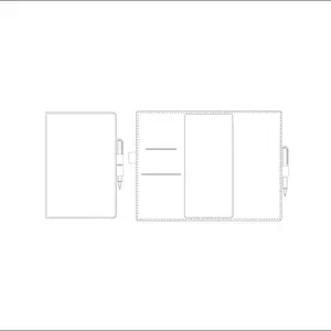 Notebook Cover - Pattern