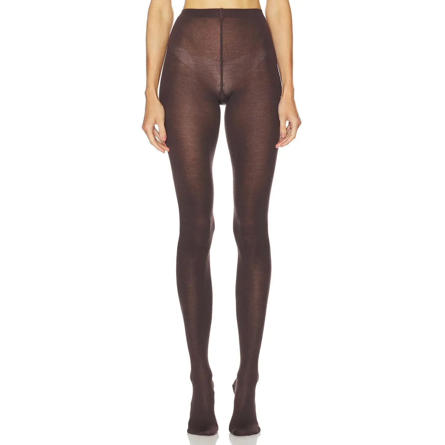 Wolford Merino Tights in Soft Cacao