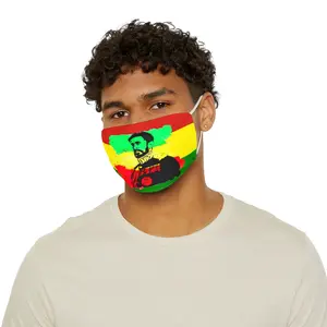Rasta Emperor Haile Selassie Face Mask / (Adults Unisex)