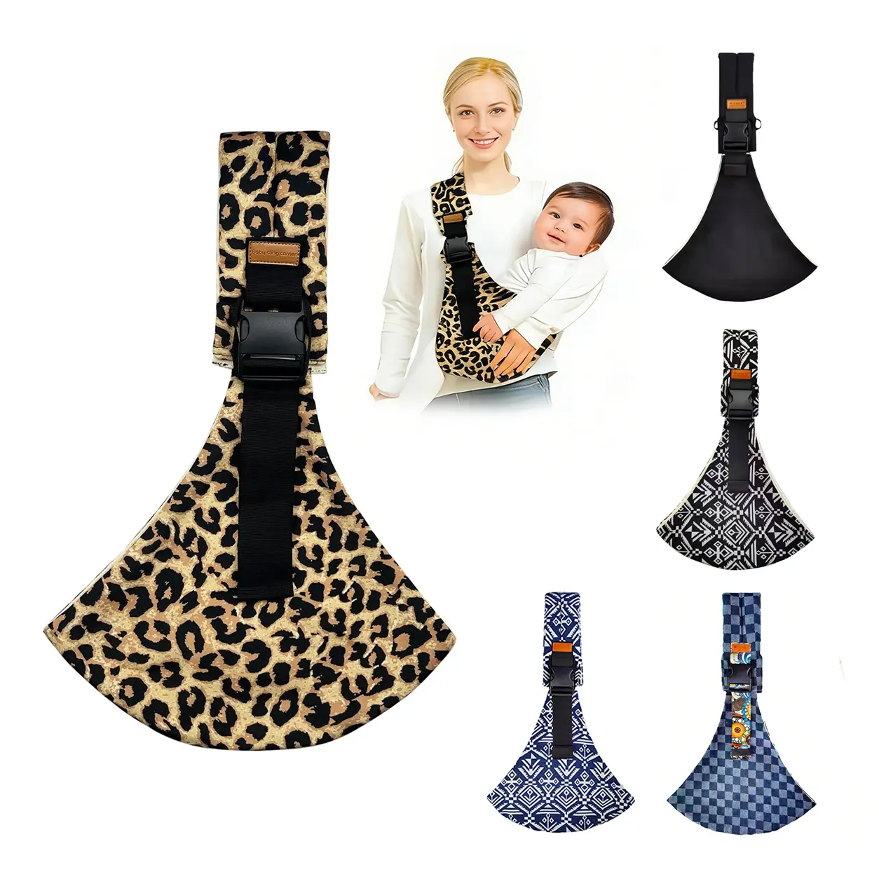 Baby Sling Carrier 2026 - Newborn to Toddler Ergonomic Sling with Adjustable Straps, Non-Slip Hip Seat, Breathable Design for 10-30 lb, Multifunction Baby Item, Valentine's Day Gift for Spouses (Outdoor Use), Newborn Sling Carriers,Gift for women