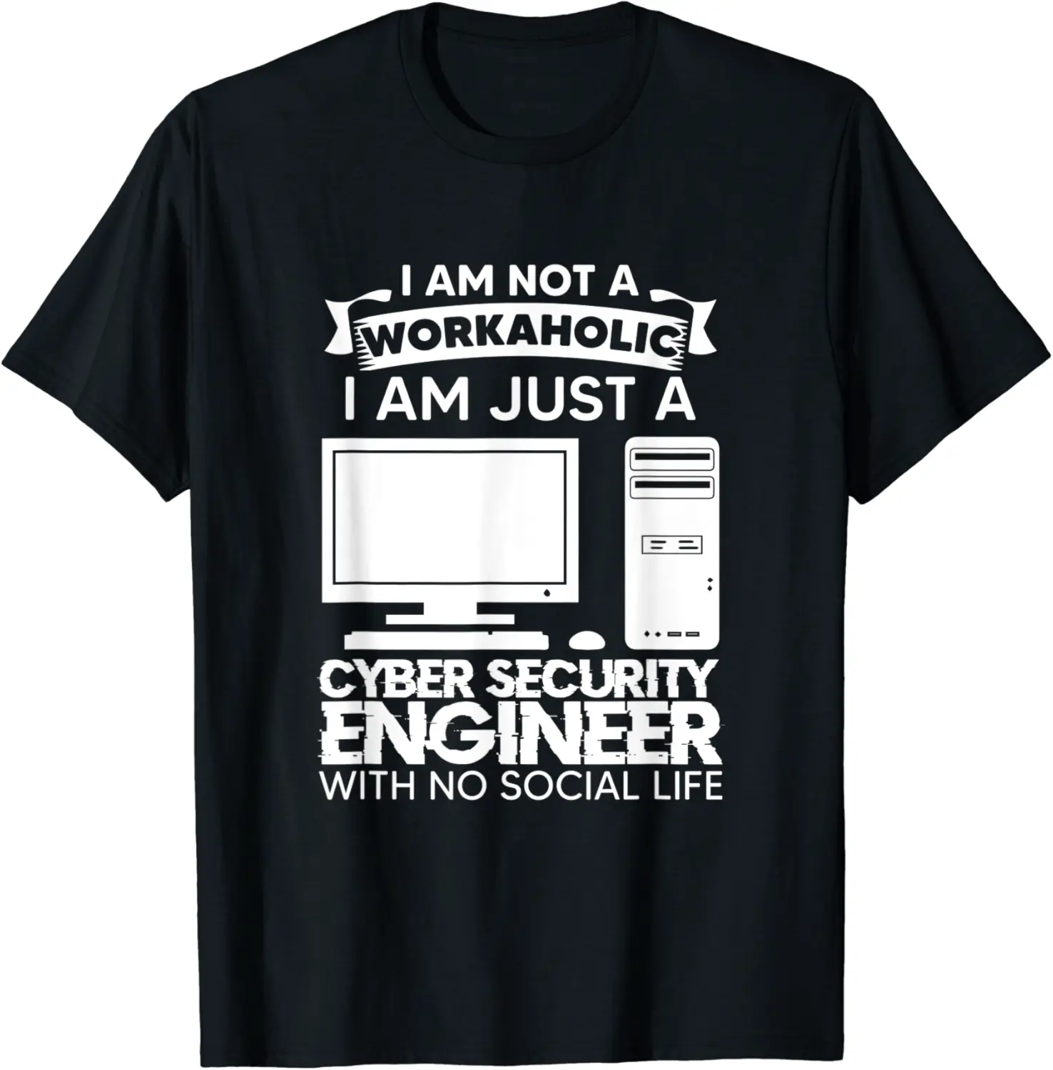 Computer Programmer Programming Cyber Security Engineer T-Shirt - Janessaho Shop 74B09P8QZPFK