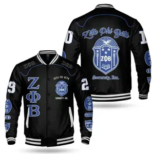 Zeta Phi Beta Varsity Jacket, Dove Z-phi-B 1920 Sorority Letterman Coat, Finer Womanhood Royal Blue Greek Apparel, Personalized Sisterhood Spirit Gift