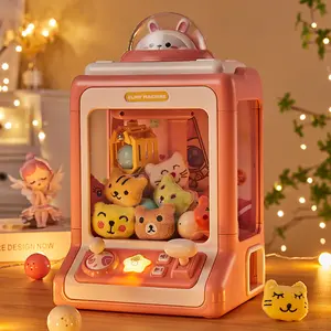 Children's Claw Machine Mini Home Coin Operated Mini Gashapon Machine Boys and Girls Claw Machine Toy