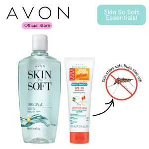 Skin So Soft Radiance + Repel (SPF) Set (SPF 30 Bug Repellent + Silky Bath Oil)