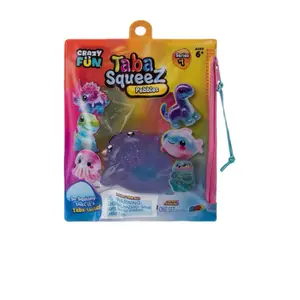 Taba Squeez Pebbles Fish 1 PC - Crazy Fun Series 1 Collectible Squishy Toy for Ages 6+