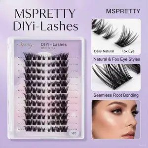 Fox styles natual looking cluster lashes