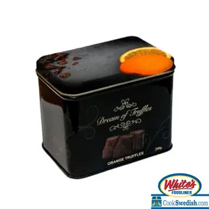 Dream of Sweden Orange Truffles, 7.05oz Tin