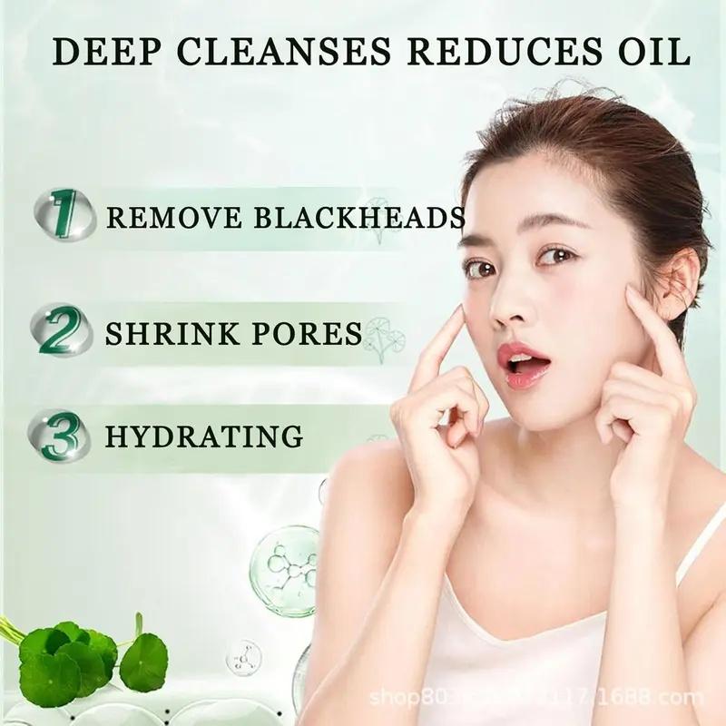 Centella Asiatica Bubble Mask Moisturizing Deep Cleansing Smear Skincare Mask Remove Blackheads Individual Package 10 Seconds to Foam（5g×12Pcs）