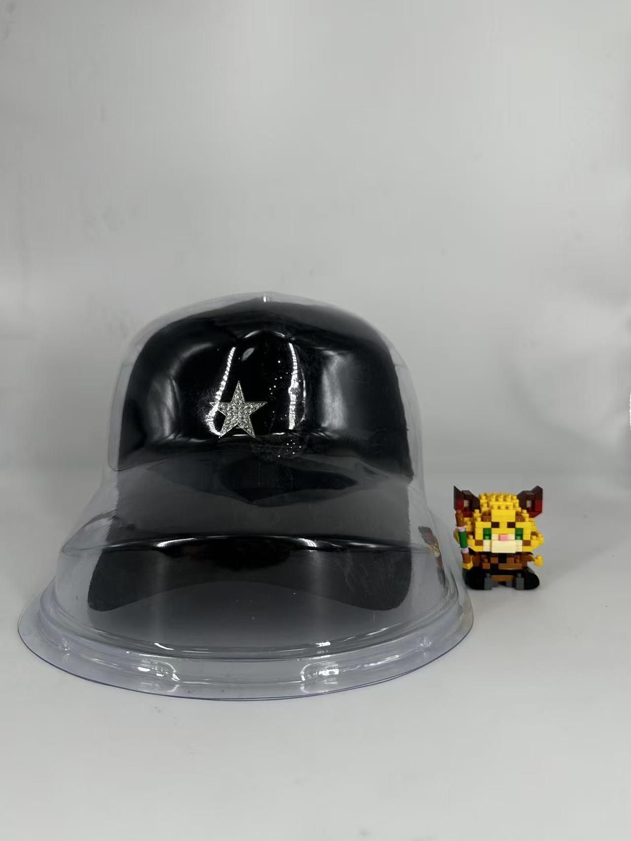 Street Fashion Hip Hop Snapback Hat, Rhinestone Embroidered Gothic Baseball Cap, Adjustable Y2K Streetwear for Men