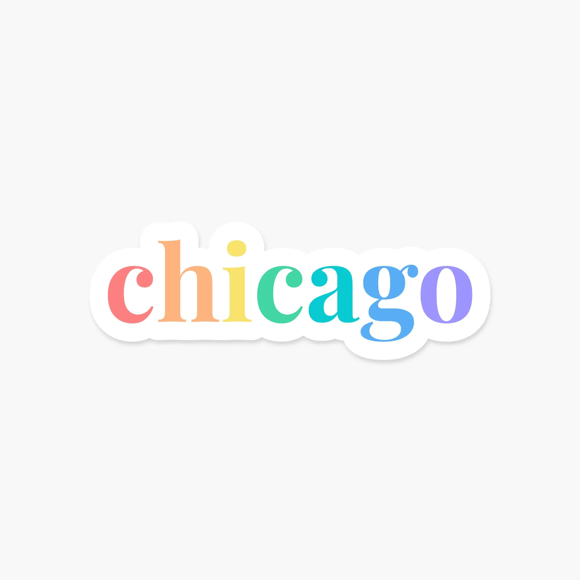 Chicago, Illinois Sticker