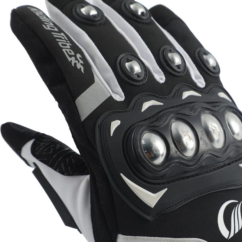 Winter Fleece Lined Motorcycle Riding Gloves for Men and Women, Windproof, Warm, Waterproof, Non-Slip, Touchscreen Compatible, Thickened Cold Proof Motorbike Gloves