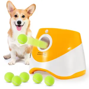 Pet Tennis Ball Launcher Border Collie Dog Toy Ball Throwing Machine Dog Walking Ball Throwing Machine Automatic Ball Launcher