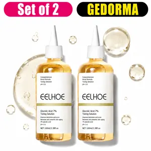 【New】Glycolic Acid 7% Exfoliating Toner, Acne & Closed Comedones Treatment, Brightening Smoothing Daily Toner for Clear, Even Skin Tone