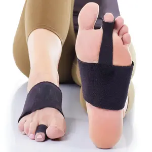 Adjustable Toe Support Band with Arch & Heel Pads, Breathable Mesh Stabilizing Foot Brace, Unisex Day Night Wear Lightweight Washable Foot Care Device Ideal Gift for Sports & Daily Use