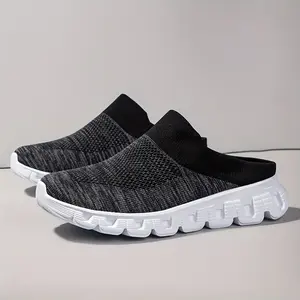 Men's Breathable Slip-On Shoes - Lightweight Low-Top Walking Shoes, MD Cushioning Pad, Fabric Upper and Inner Lining, Round Toe Design, Suitable for All-Season Daily Wear and Outdoor Activities |   Comfortable Slip-On Sneakers