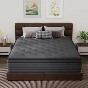 10/12/14 Inch Gel Memory Foam Mattress – Cooling Comfort, Motion Isolation & Reinforced Edge Support With Breathable Cover – Available In Twin, Full, Queen & King – Bed In A Box