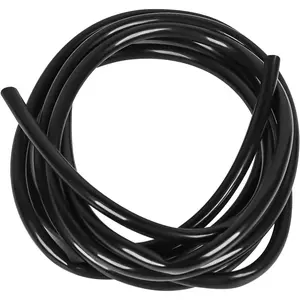 6.5  Aquarium Air Tubing Standard 3/16" Airline Tubing for Fish  Air Pump Accessories PVC Hose for Aquarium Garden Terrarium Pond, Black