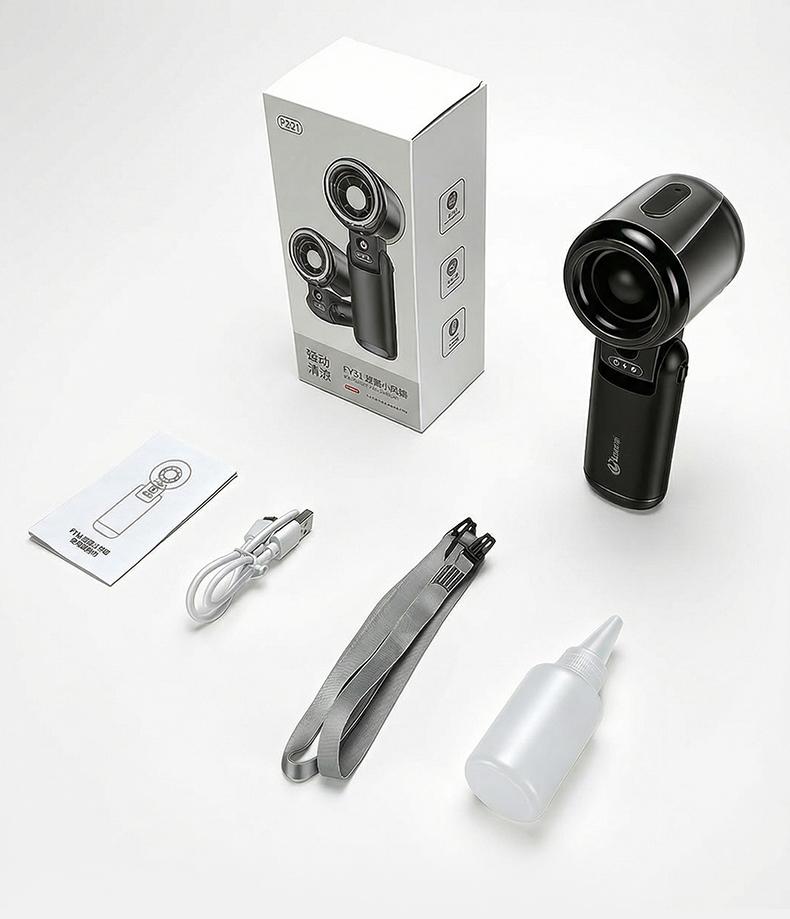 Handheld Mist Fan, Portable Rechargeable Cooling Fan with Water Spray, Personal Mini Fan for Face, Travel Beach Camping Outdoor Office Summer Fan