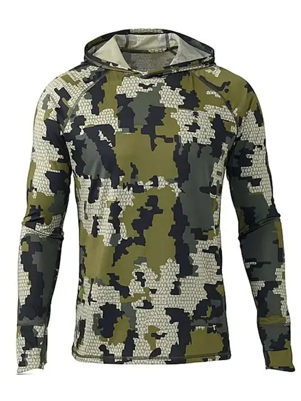 Long Sleeve Fishing Hoodie for Men Anti-UV Sun Protection Clothes   Camouflage Jersey thermal  long  sleeve Spooky Season Unisex Sweatshirt zip-up hoodie fishing hoodie day deal pro shirt long-sleeved sport casual jacket