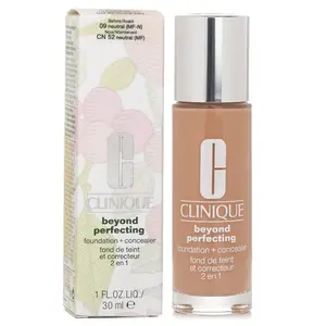 Clinique Beyond Perfecting Foundation & Concealer - # 09 Neutral (MF-N) 30ml/1oz