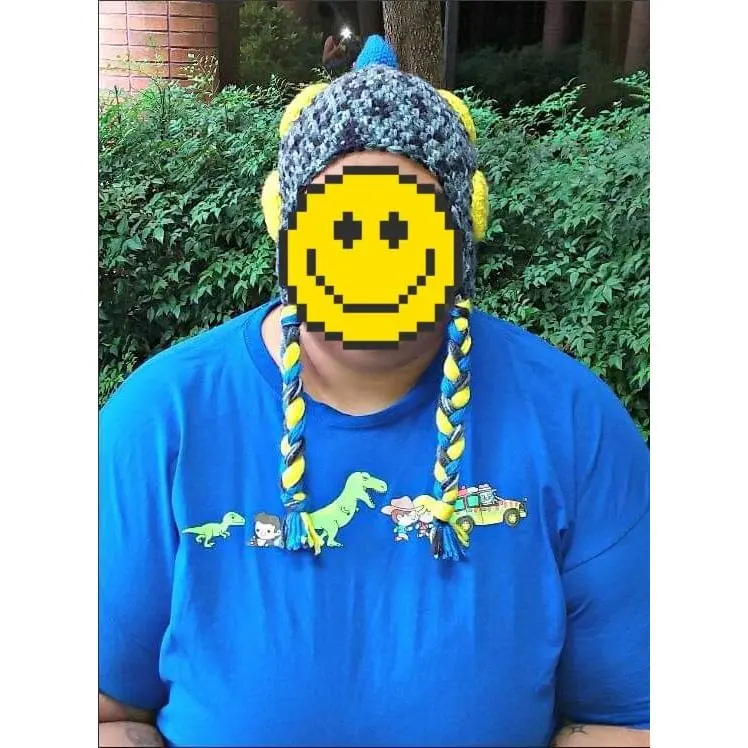 Crochet Winter Beanie | Dinosaur Handmade Hat Various Sizes