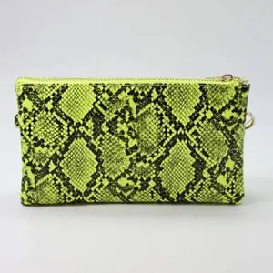 Crossbody Bag Snake Neon Green