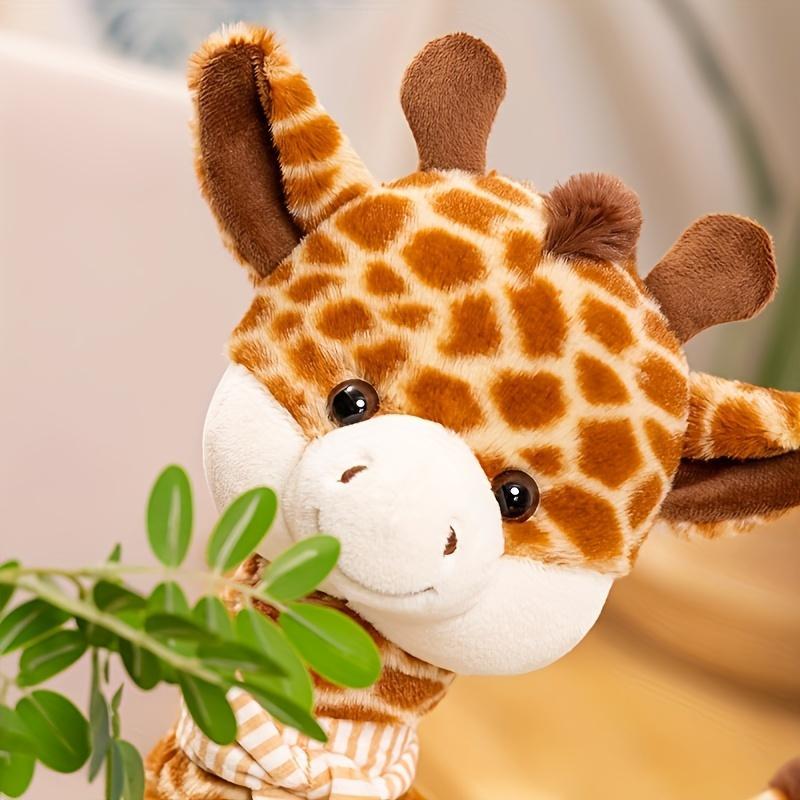 JACKCAT Huggable Giraffe Plush Toy - Realistic Soft Stuffed with Cuddly Neck, Giraffe for Bedtime Companion, Decor & Cozy Throw Pillow (30cm/11.81in) - Ideal & Holidays