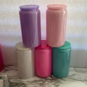 16oz glitter Cups